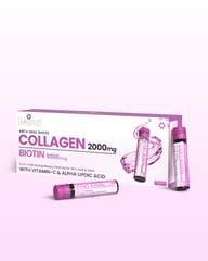 ABCV Liquid Collagen Shot 2000mg (Biotin 5000mg) Pack of 15 Vials