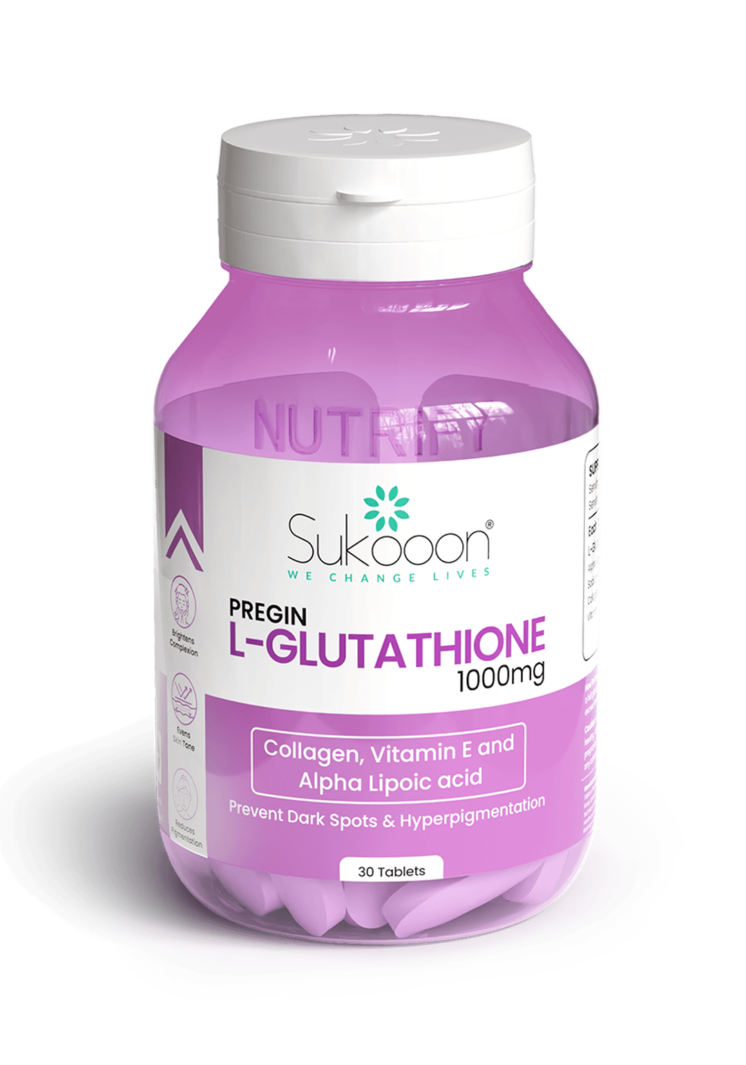 Pakistan's No.1 Glutathione Tablets for Skin Whitening Sukooon Pakistan's No.1 Glutathione Tablets for Skin Whitening Sukooon