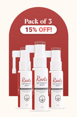 Pack of 3 - Roots Hair Treatment Serum