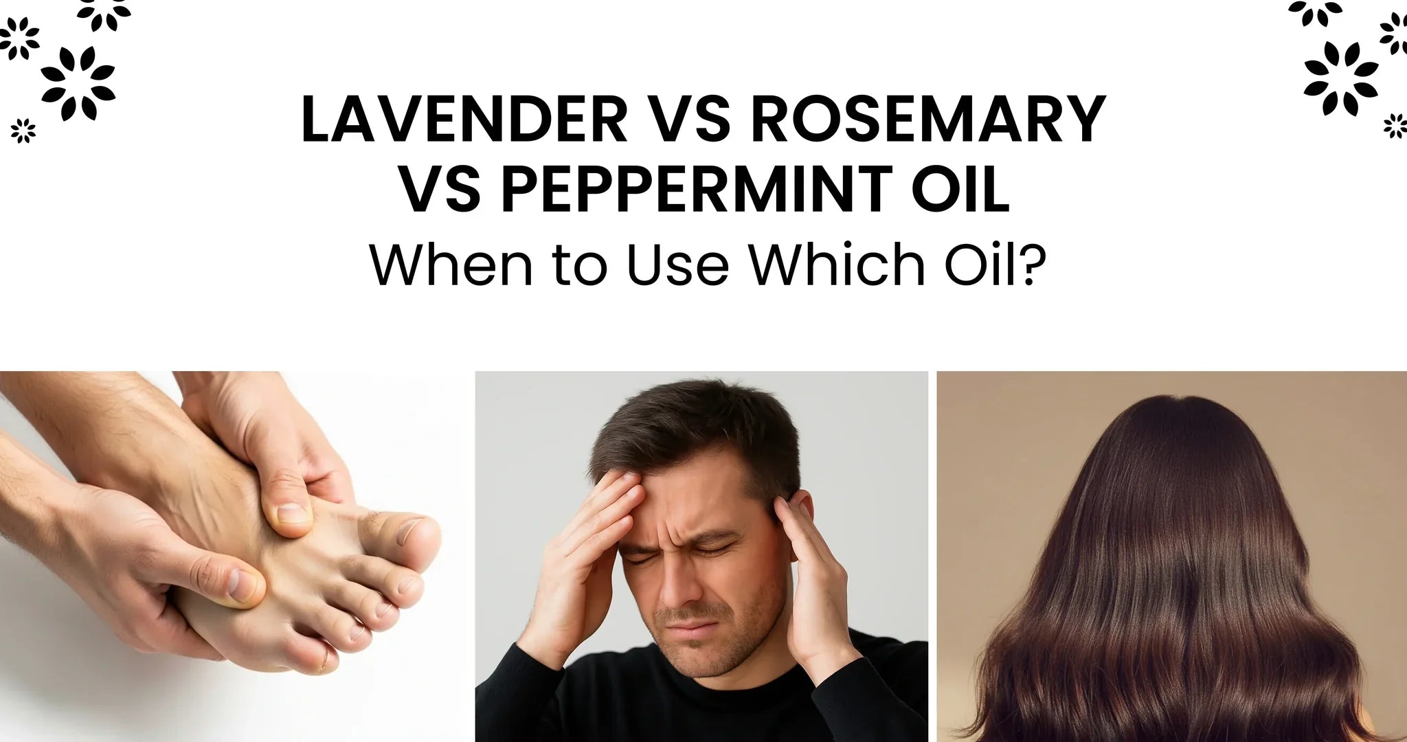 Lavender vs. Rosemary vs. Peppermint Oil: When to Use Which Oil