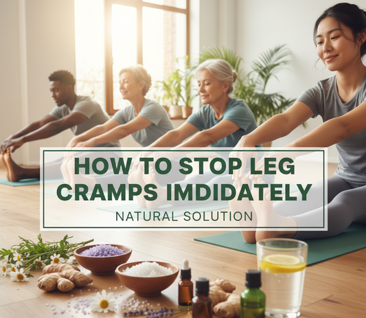 How to Stop Leg Cramps Immediately, Natural Solution