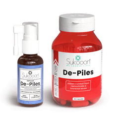 De-Piles Bundle (Oil + Herbal Capsules)