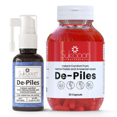 De-Piles Bundle (Oil + Herbal Capsules)