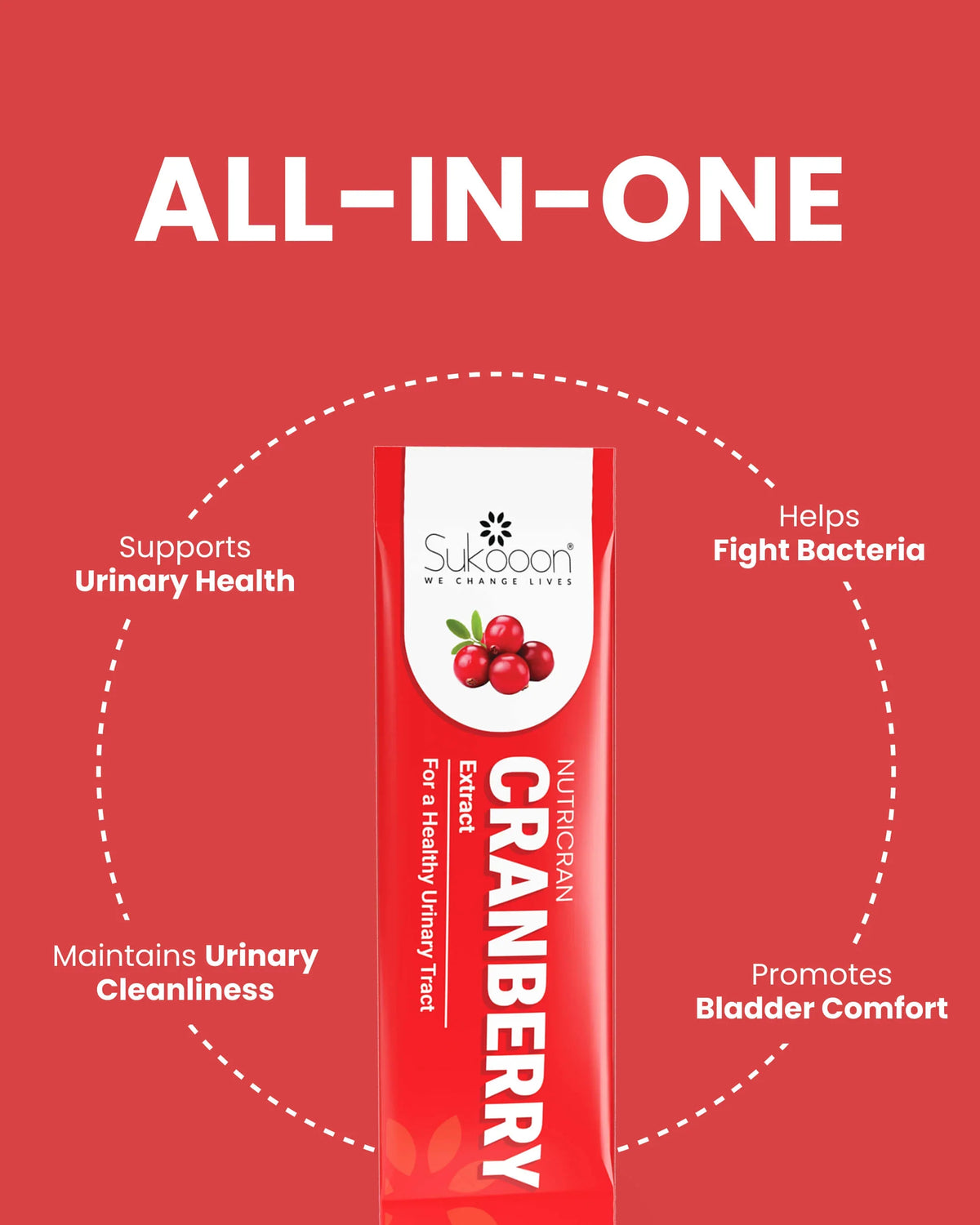 Nutricran (Cranberry Extract Sachet) by Sukooon 10's