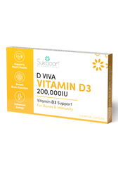 D VIVA – Vitamin D3 Softgel (200,000 IU)