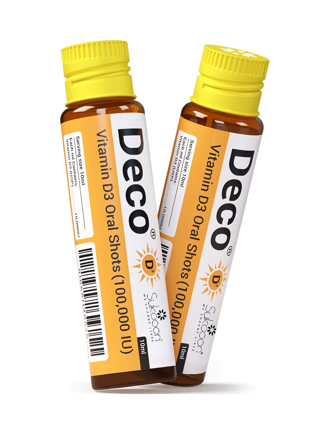 DECO Vitamin D3 Oral Shots (100,000 IU))