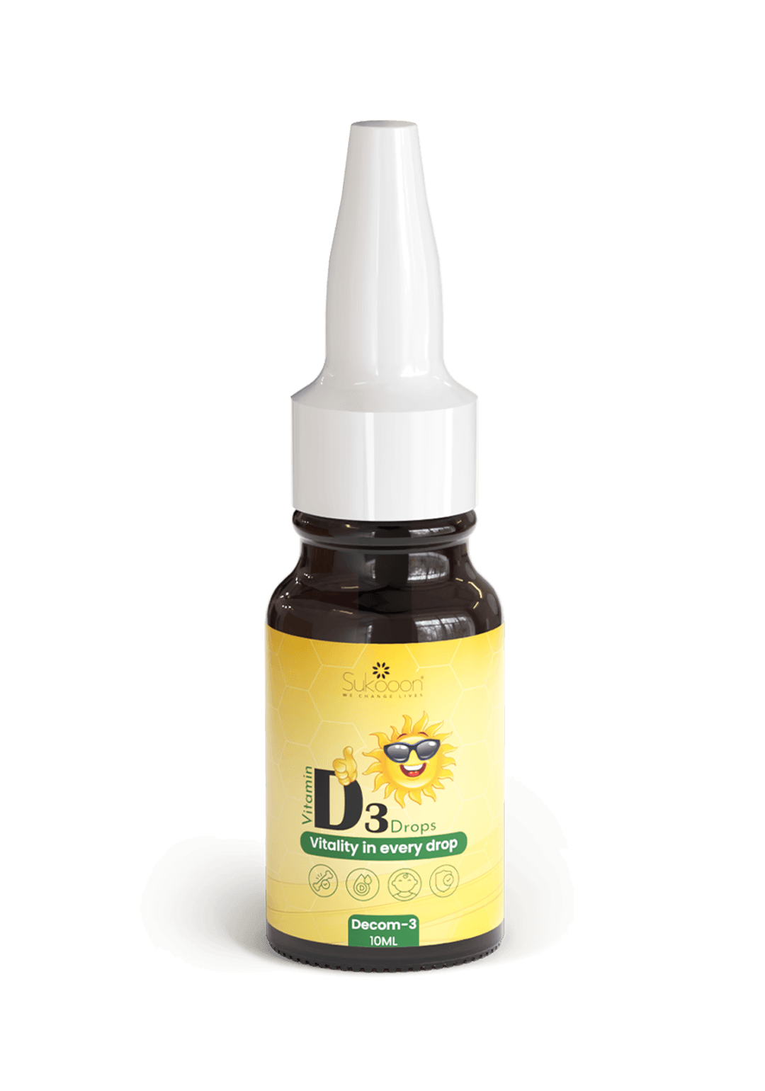 Decom-3 Vitamin D3 Drops 2,000 IU/ml