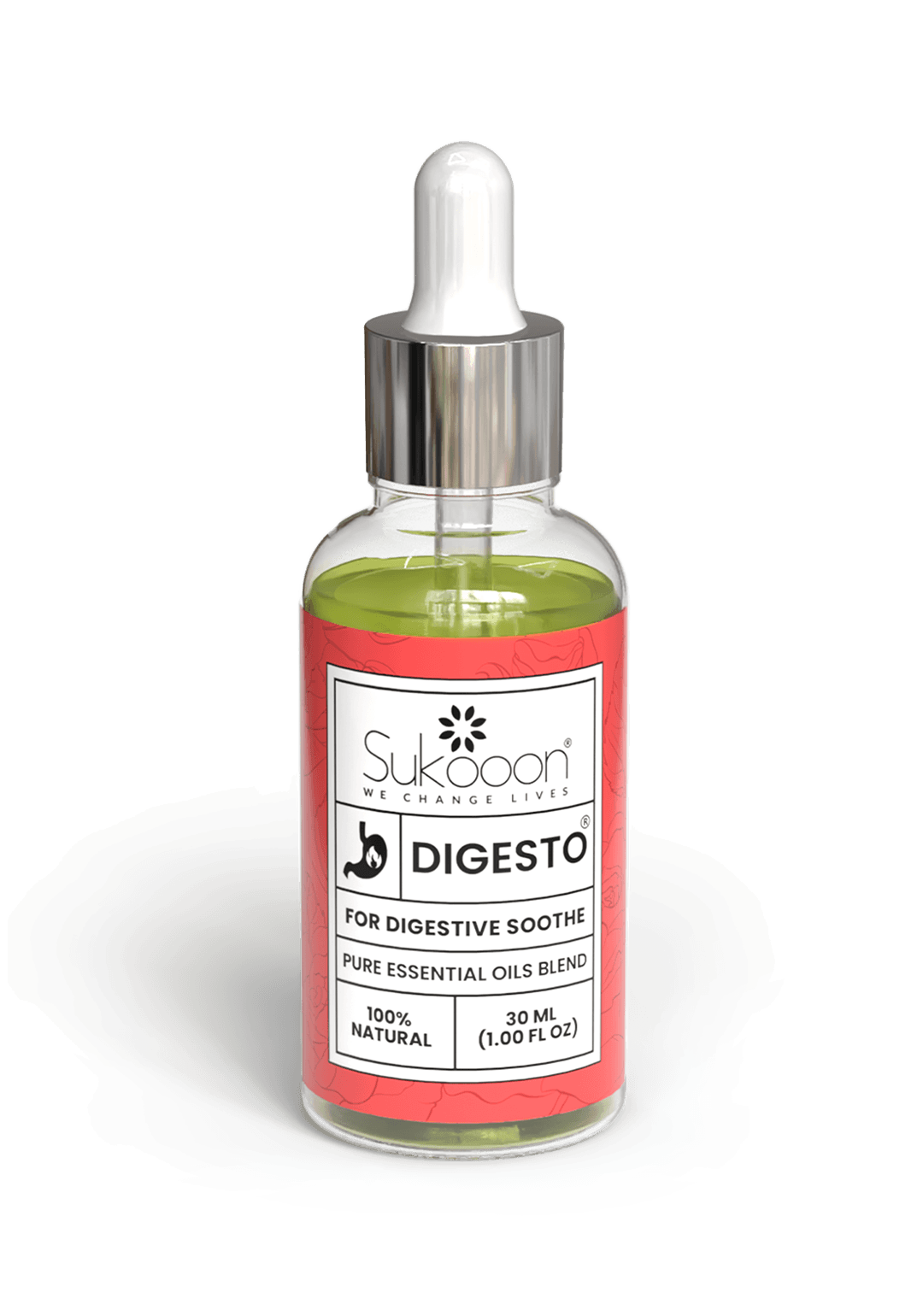 DIGESTO Topical Essential Oil Blend by Sukooon