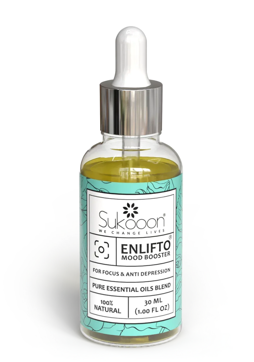 ENLIFTO Essential Oil Blend | For Anti-depression & Focus