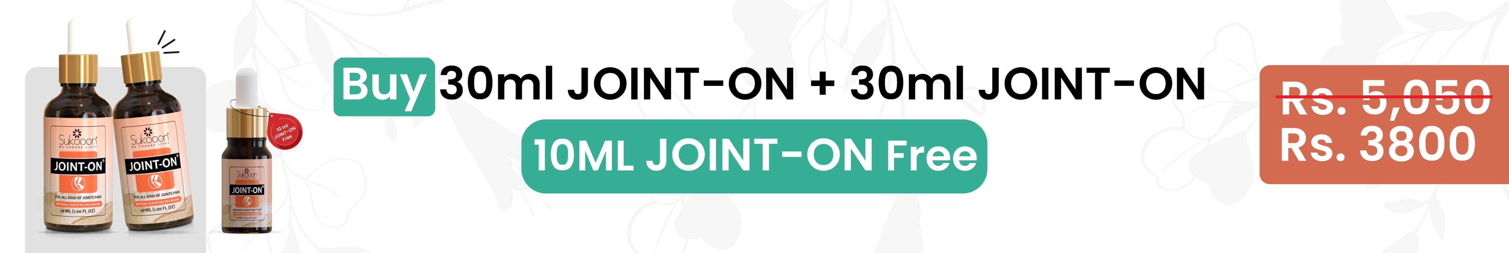 Joint On Oil | For Joints, Knee & Back Pain | Joints Pain Relief