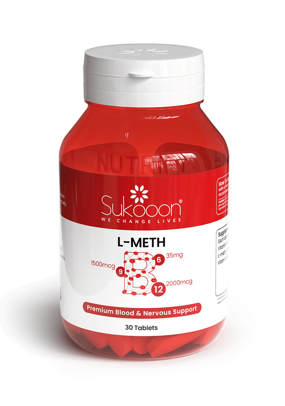 L-METH (Methylated B-Vitamin Complexes) Tablets