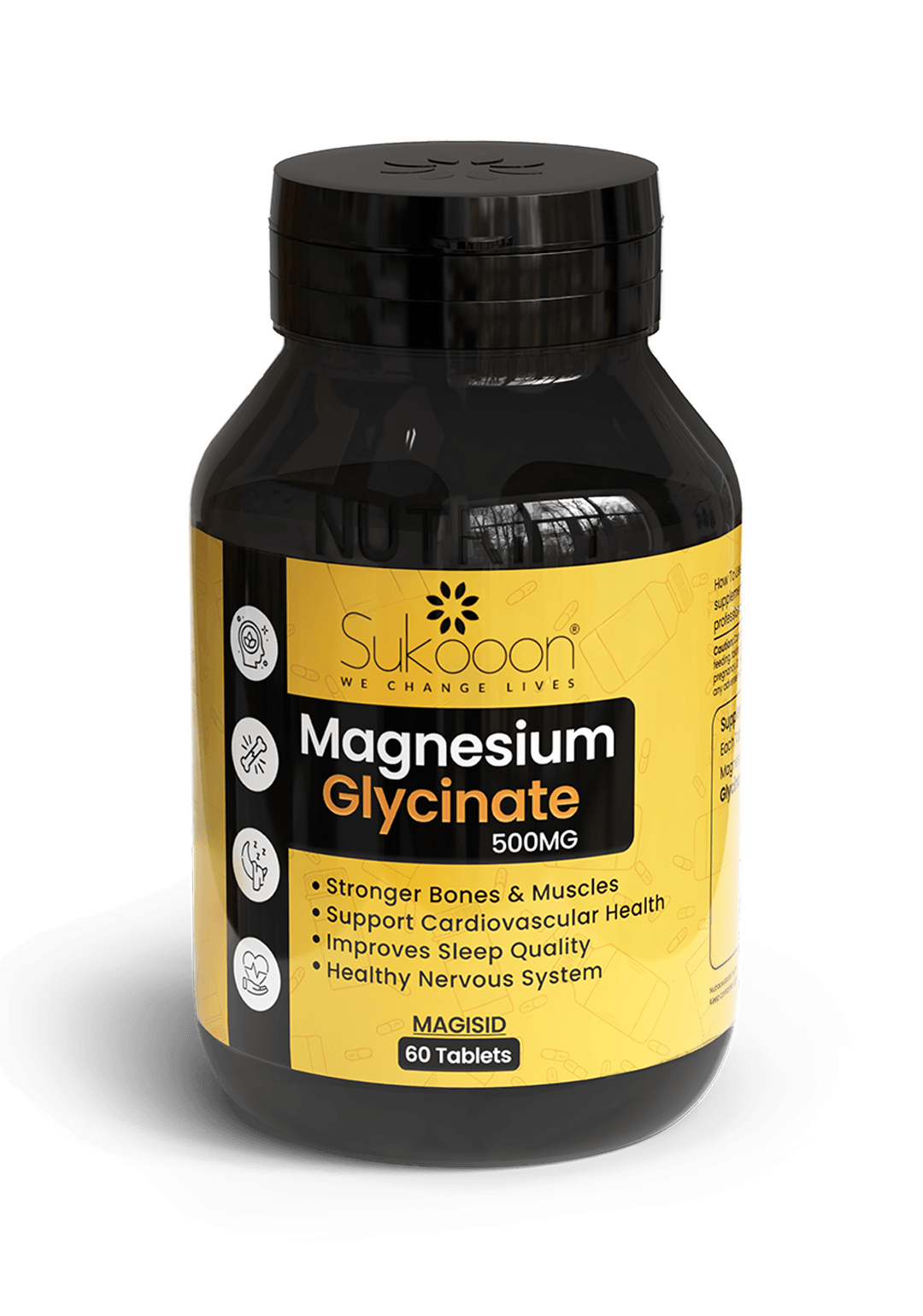 Magnesium Glycinate | For Bones, Muscle & Nerves Support