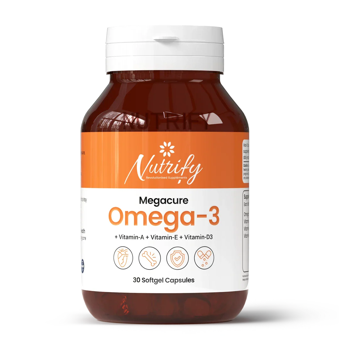 Megacure Omega-3 Softgels