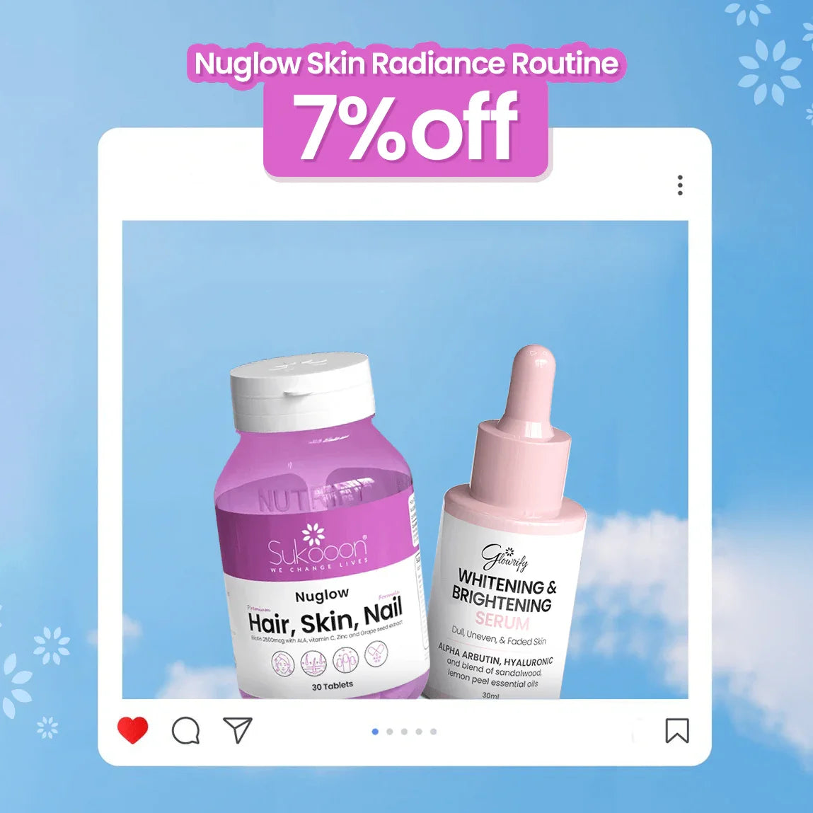 Nuglow Skin Radiance Routine