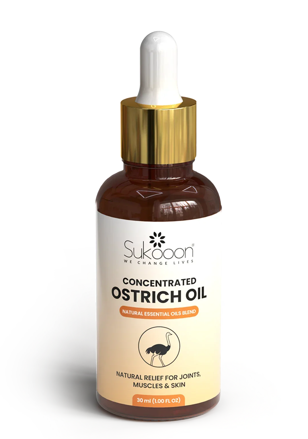 CONCENTRATED OSTRICH OIL – Natural Relief for Joints, Muscles & Skin