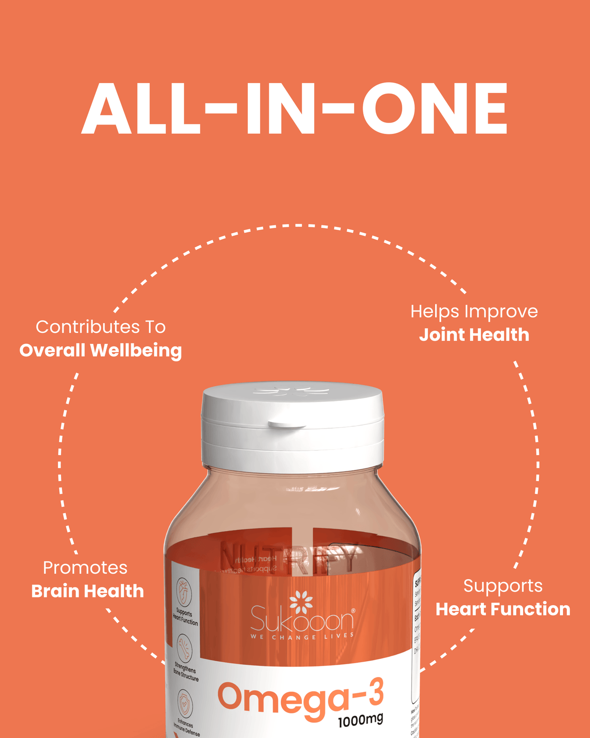 Aquamega (Omega-3) 30 Softgels 1000mg