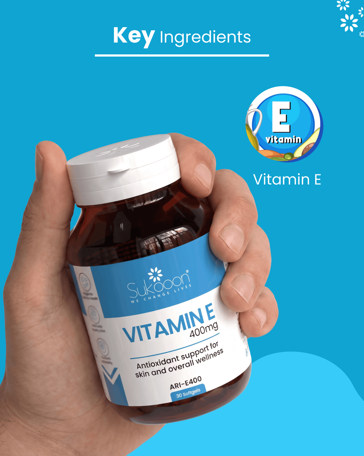 Ari E400 (Vitamin E) 400mg 30 Softgels