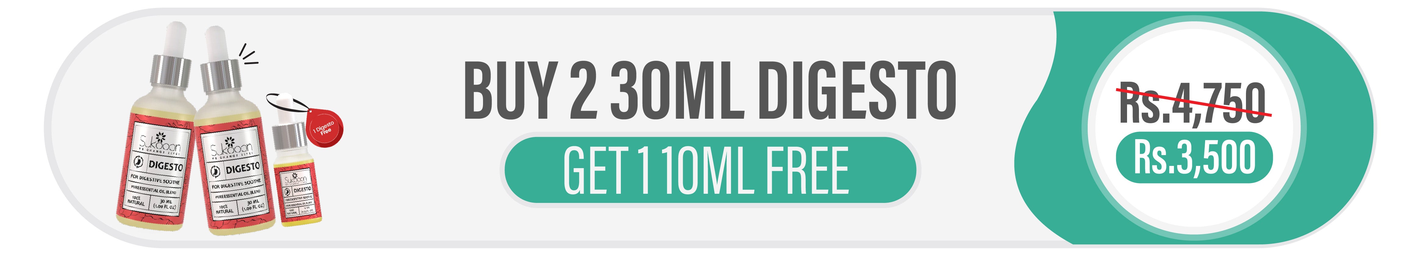 DIGESTO | For Digestive Soothe - DGS