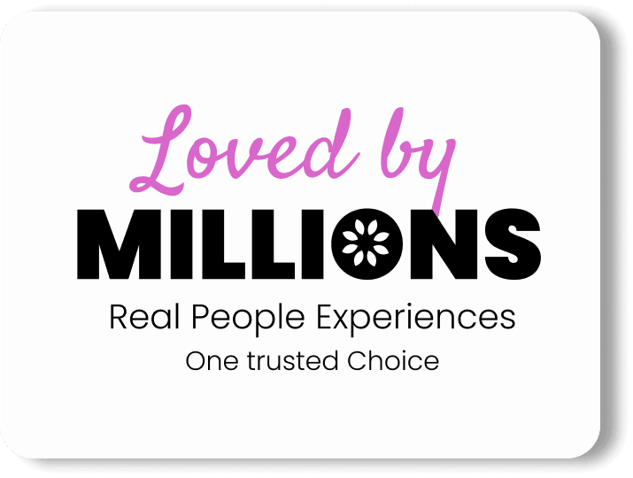 Loved by millions — real people experiences, one trusted choice for natural wellness products