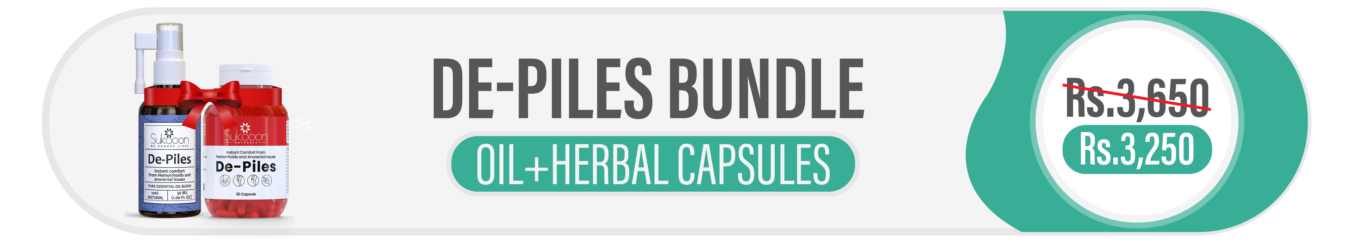 De-Piles | Instant Relief from Hemorrhoids & Fissures